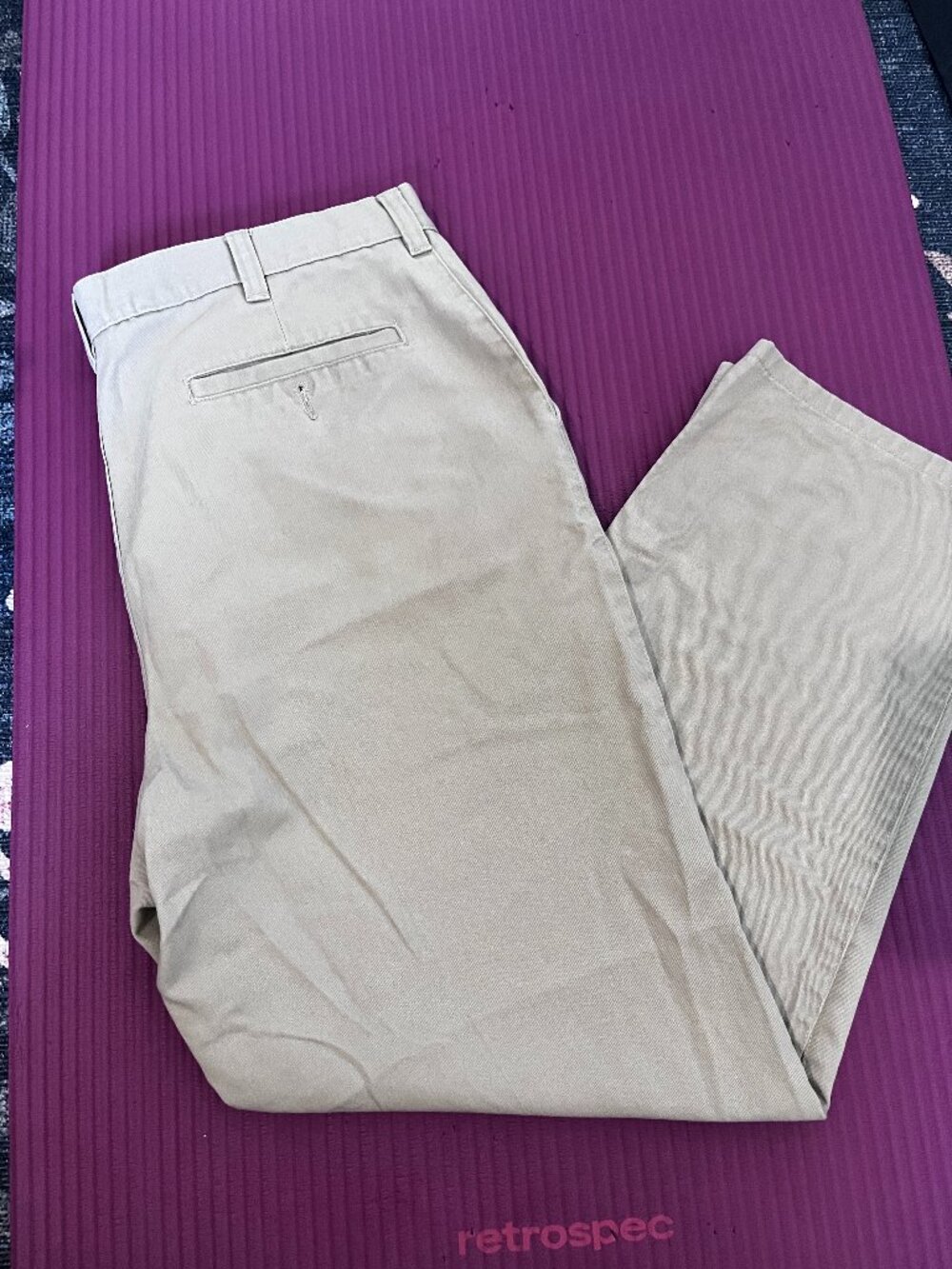 Men's Khaki Chino Pants